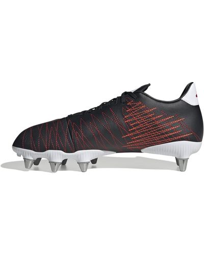 adidas S Kakari Elt Sg Rugby Boots Black/silver/red 10 - Brown