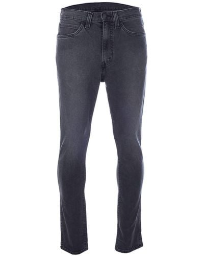 Levi's Jeans Line 8 505 Slim Straight dunkelgrau W31L34 - Blau