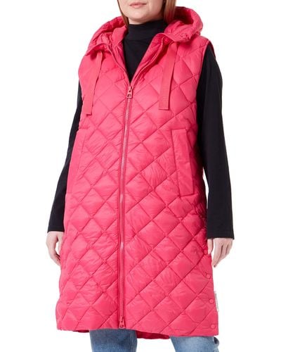 Marc O' Polo Woven Outdoor Vests - Pink