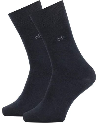 Calvin Klein Socks Herren Sneakersocken Ecp275 - Blue