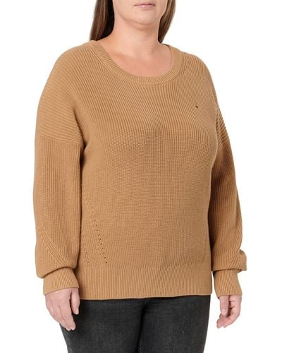 Tommy Hilfiger Cotton Pullover - Natural