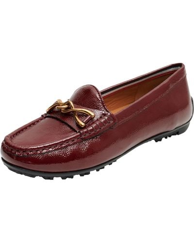 Geox D Cosmopolis + Grip Moccasin - Red