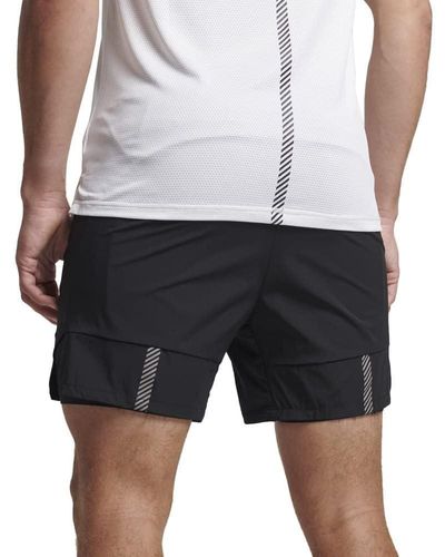 Superdry S Run Premium Layered Shorts - Weiß