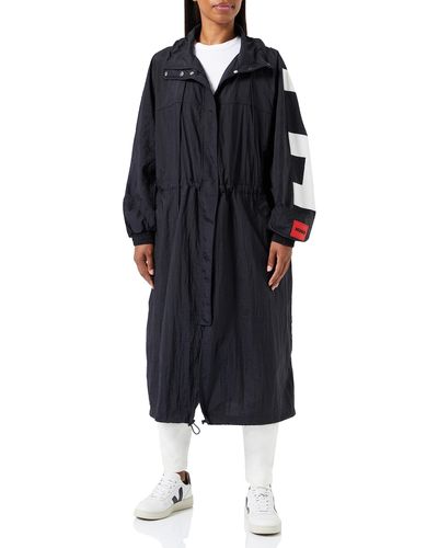 HUGO Black Outerwear Waistcoat - Schwarz