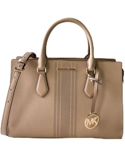 Michael Kors Handbag For Women Sheila Satchel Medium - Brown