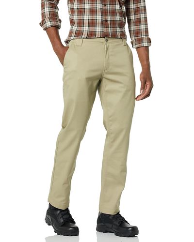 Amazon Essentials Pantalon de Travail Stretch résistant aux Taches et aux Plis - Multicolore