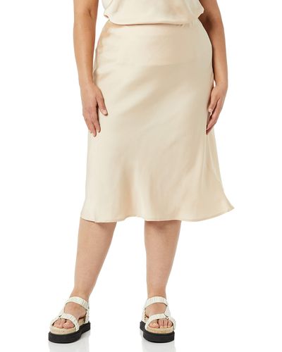 Amazon Essentials Georgette Slip Skirt - Natural