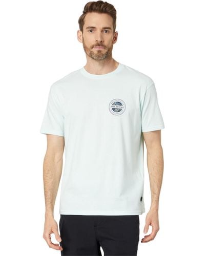Billabong Klassisches kurzärmeliges Premium-Logo-T-Shirt für - Weiß