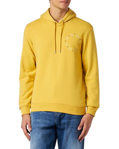 S.oliver Sweatshirt Langarm mit Kapuze Yellow M - Blau