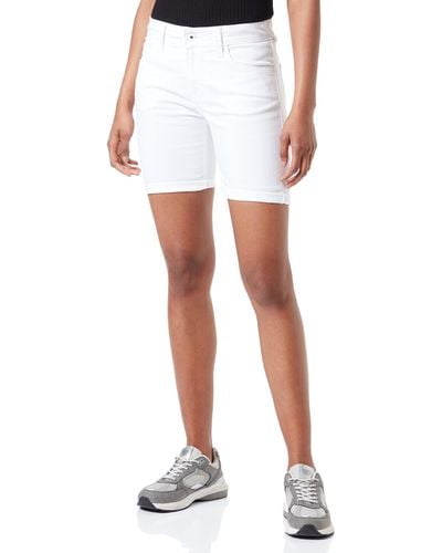 Pepe Jeans Coquelicot Shorts - Blanc