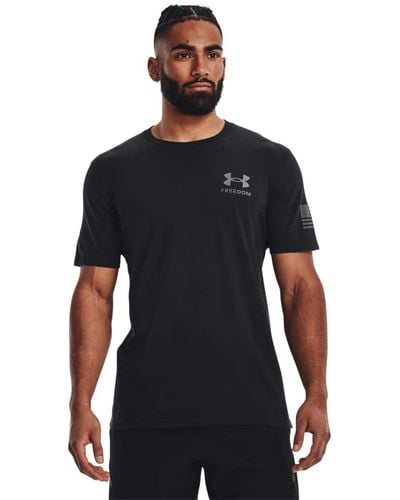 Under Armour New Freedom Banner T-shirt - Black