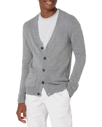 Goodthreads Supersoft Marled Cardigan Sweater - Gray
