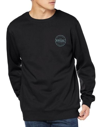 Rip Curl Re Entry Crew - Black