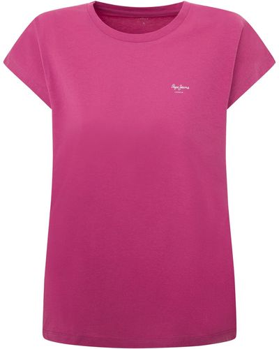 Pepe Jeans Lory T-Shirt - Pink