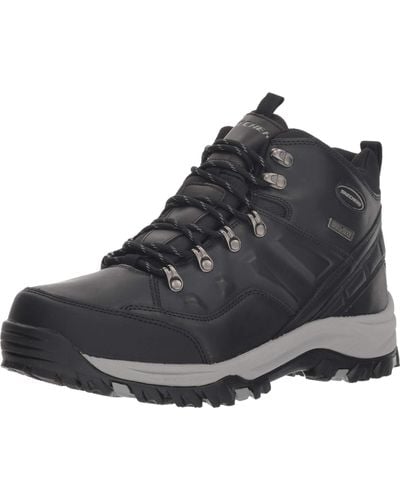 Skechers , trekking shoes,winter boots Uomo, Nero, 46 EU