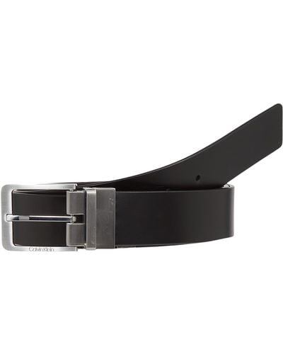 Calvin Klein Adj/rev Warmth 35mm K50k510956 Belt - Black