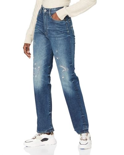 G-Star RAW Lynn Mid Skinny Jeans - Blu