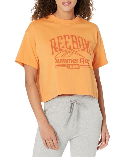Reebok Graphic Tee T-shirt - Orange