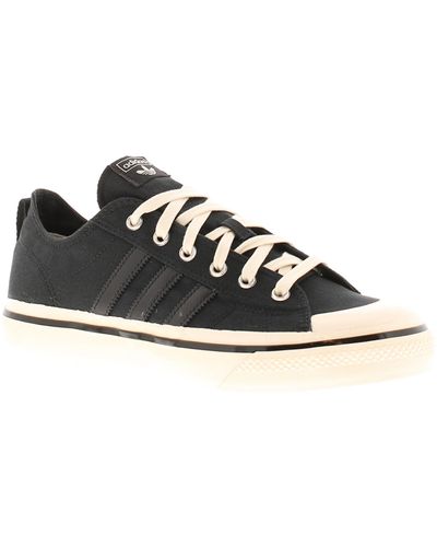 adidas Originals Nizza Rf 74 S Trainers Black 6 Uk