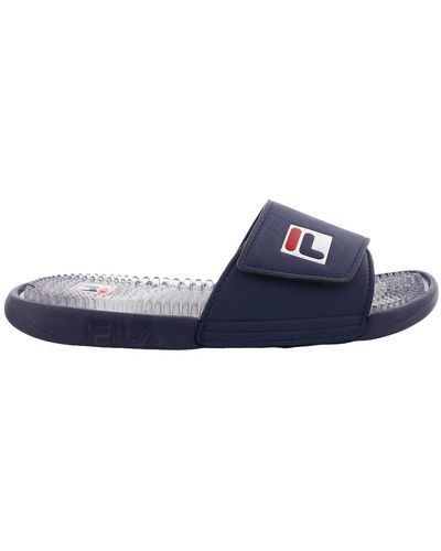Fila Massaggio Slippers Casual Slide Sandals - Bleu