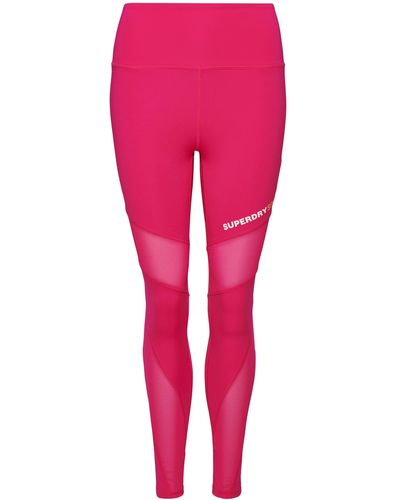 Superdry Sporthose - Pink