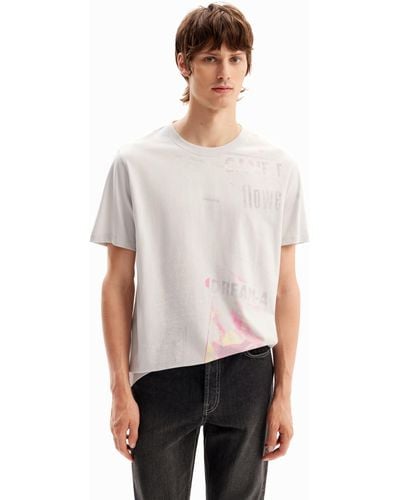 Desigual TS_Peter T-Shirt - Bianco
