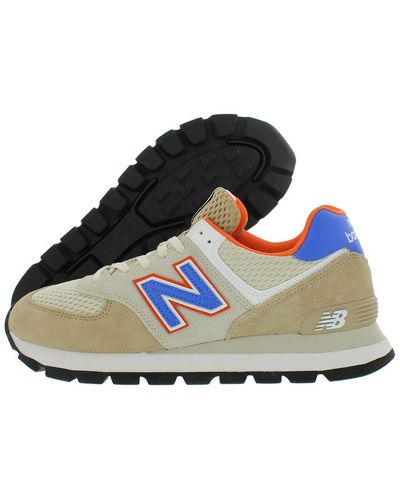New Balance 574 Sneakers in White for Men | Lyst UK
