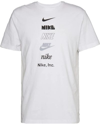 Nike Club T-Shirt - Weiß