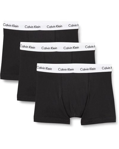Calvin Klein Trunk 3pk 0000u2662g Boxer - Nero