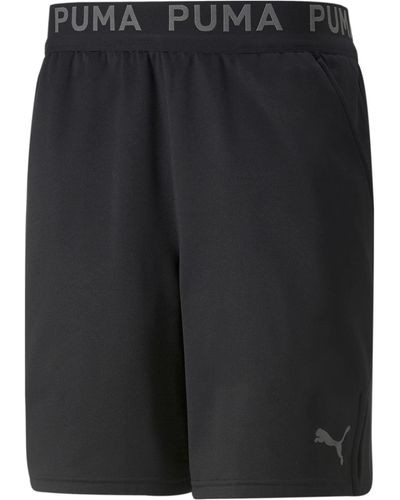 PUMA Regular Shorts Fit Pwrfleece 7" Trainingsshort Voor 4xl Black - Zwart