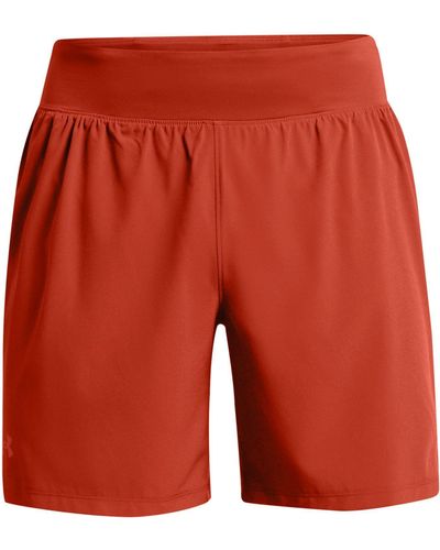 Under Armour Speedpocket 7-inch Shorts - Red