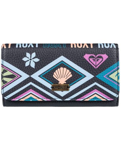 Roxy Tri-fold Wallet For - Blue