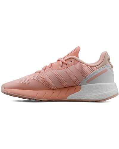 adidas Originals S Zx 1k Boost Running Shoes Glow Pink/vapour Pink/white 5