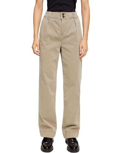Esprit 072ee1b328 Trousers - Natural