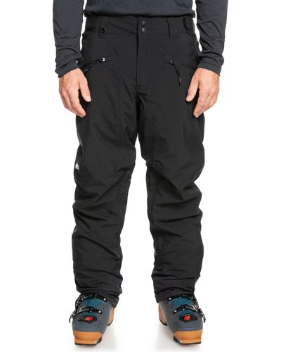 Quiksilver Snow Trousers For - Snow Trousers - - M - Black