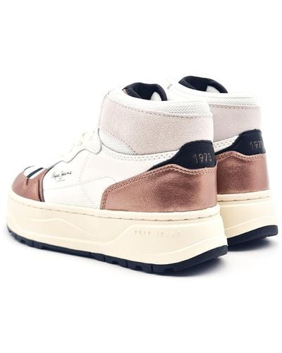 Pepe Jeans Kore Basket W Trainer - White