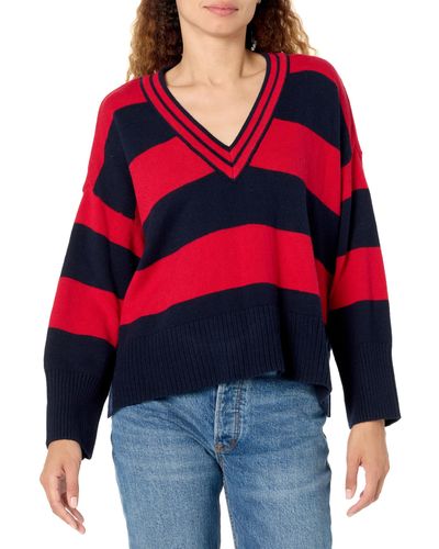 Tommy Hilfiger T9hsn475 Pullover Sweater - Red