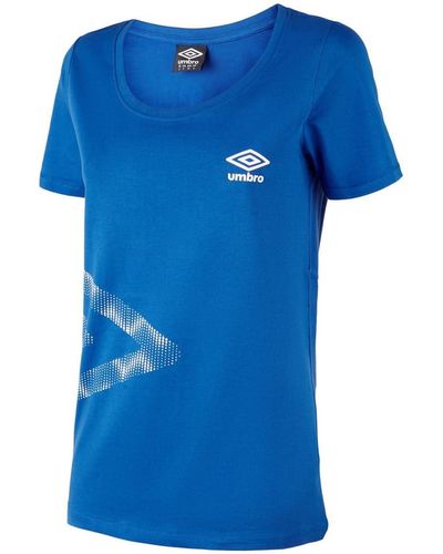 Umbro S Trainers T-shirt Tw Royal M - Blue