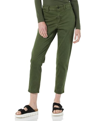 Amazon Essentials Stretch Chino Ankle Length Trouser - Green