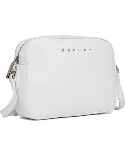 Replay Fw3334 Handbag - White