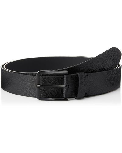Calvin Klein Belt Classic Flat Leather - Black