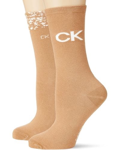 Calvin Klein Socks CK Sock 3P Carton Slider GIFTBOX Chaussette CLSSC - Neutre