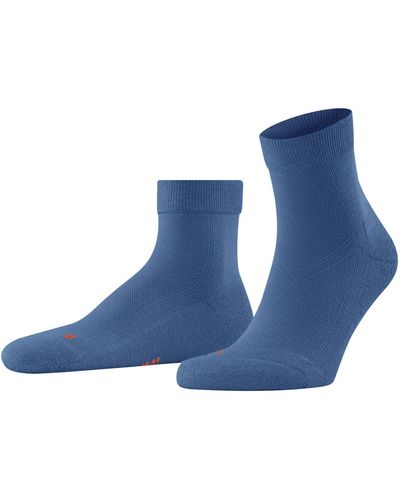 FALKE Cool Kick U Sso Soft Breathable Quick Drying Plain 1 Pair Short Socks - Blue