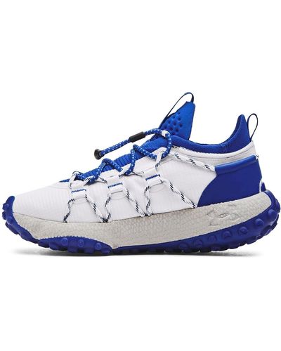 Under Armour S Hovr Summit Cuff Trainers White 10 - Blue
