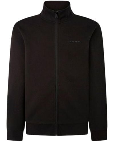 Hackett Hackett Essential Sport Full Zip Sweatshirt Xl - Black