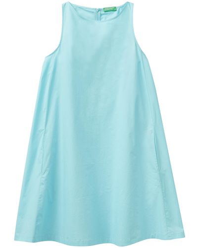 Benetton Dress 464kdv04x - Blue