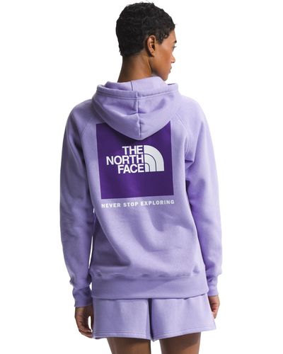 The North Face Box Nse Pullover Hoodie - Purple