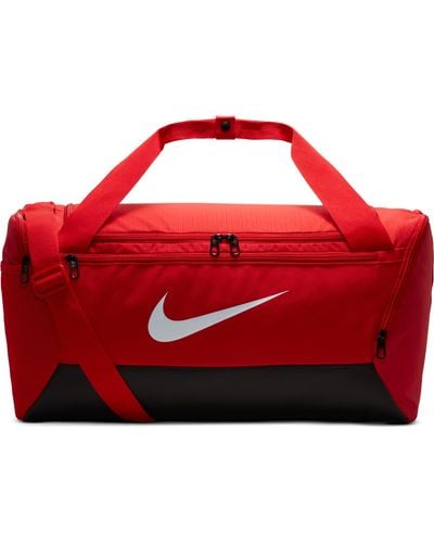 Nike Brasilia Small Training Duffel Bag - Red