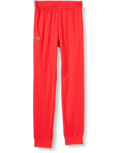 Lacoste XH5224 Pantalones de chándal - Rojo