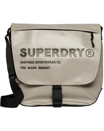 Superdry Bag Messenger Bag Winter Twig Beige Os - Metallic